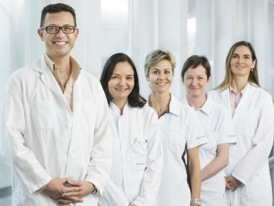 Venacare Team mit Dr. Maurizio Camurati